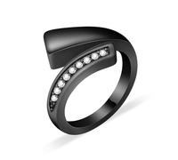 Urn Ring for Ashes for Women Men Cubic Zirconia Ash Ring Memorial Cremation Jewelry Bereavement Keepsakes Gift for Loss of a Loved One, Metal, Cubic Zirconia