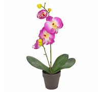 URNB Living Small Purple Artificial Bouquet Orchid Plant