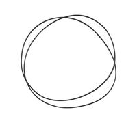 Urnqowuy Turntable Drive Belt Fits for Pro-Ject Audio Systems, Replace xPression RPM 5.1 RPM 6.1 Essential II,USB, II USB Models