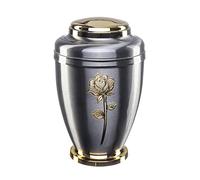 Urns for Ashes Adult Large Cremation Funeral Human Memorial Burial Remain Metal Full Size Gold Silver Rose