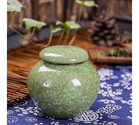 urns for Human Ashes Cremation Urnes - Mini Burial Urn for Human Ashes, Hand Engraved - Suitable for Small Amounts Remains - Display The Urn at Home/(Color:F)