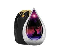 Urns of Dignity Everlasting Teardrop Cremation URNS,URN for Human Ashes, Adult URN for Funeral, Burial, Columbarium or Home, Cremation Urns for Human Ashes Adult (Fishing Puprle, Adult)