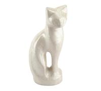 Urns UK Aluminium Urn for Cat, Stanley Pearl