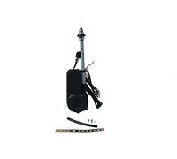URO Parts AUTA2050 Power Antenna Kit, Universal Car Aerial Antenna with Chrome Mast includes mounting hardware and electrical connectors Can be installed on vehicles with 0-30 degree body slopes