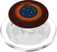 Uroboros Eternal Cycle Serpent Symbol Mystic Time PopSockets PopGrip for MagSafe