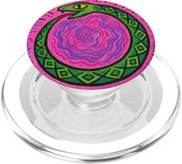 Uroboros Eternal Cycle Serpent Symbol Mystic Time PopSockets PopGrip for MagSafe