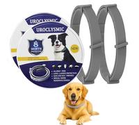 UroClysmic Pack of 2 Collar for Dogs - Natural Essential Oil, Waterproof, Adjustable, 16 Months Protection for Puppies and Dogs from 7 Weeks, Comfort and Safety