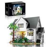 UROINT Bella’s Home Building Blocks Sets, 2539+ Pcs Modern Villa Architecture Model Toys with Lights, Film-Inspired Contemporary Mansion for Romance Film Fans, for Adults Teens