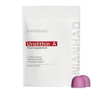 Urolithin A Gummies for Longevity & Muscle Energy, 500mg Liposomal Urolithin A+ Supplement For Cellular, Mitochondrial, Brain & Heart Health, Clinically Proven Support for Healthy Aging Vegan, 60Count