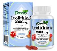 Urolithin A Supplement 2000mg - 120 Softgels 60-Day Supply - Enhanced with Pomegranate, Strawberry, and Walnut Extracts - for Mitochondria
