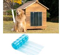 Uross Dog Door Replacement Flaps - 10.8 FT x 7.9 in Weather Resistant PVC Doggie Door Flap for Large Dog House