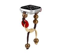 URPANDA Compatible with Apple Watch Band 44mm 45mm 46mm 49mm 42mm for Women Men, Healing Stone Beaded Bracelet Thin Slim Boho Lucky Strap for iWatch Band Series 10 9 8 7 6 5 4 3 2 1 SE Ultra 2