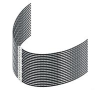 URPIZY 20 Pieces Replacement Trimmer Line for Bosch for AFS23 to 37 F016800431&F016F04841 Brush Cutter, 39cm × 3.5mm Grass Trimmer Line
