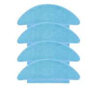 URPIZY 4/10Pcs Mop Cloth for PADS Replacement for Tikom L9000, for Lubluelu S for L60D,S for L61,SG60, for L6 Nex Robot Vacuum Cleaner, Reusable Microfiber Soft Pad(4PCS)