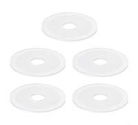 URPIZY 5PCS Flush Valve Seals,Flush Valve Base Sealing Washer,Toilet Flush Valve Seal for RING For Roca Dual Flush Valve Toilet D1D D2D Diaphragm Washer Seal AH0007100R