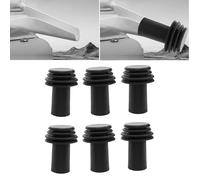 URPIZY 6Pcs RV Cover Protector, Rubber Gutter Spout Cover for RV Rain Gutter Extension, Direct Replacement