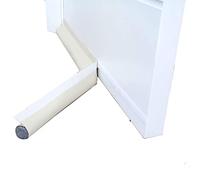 URPIZY 96cm Door Draught Excluder Unilateral Door Bottom Seal Under Door Sweep Weather Stripping