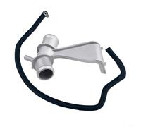 URPIZY Aluminum Engine Coolant Water Outlet with Hose for Toyota Corolla 2009-2017 18L L4 & Matrix 2009-2014