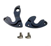 URPIZY CNC Aluminium Alloy Rear Derailleur Hanger for Thru Axle Bike Frames For TWITTER TRIACE and Other Models, Black Replacement Part