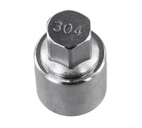 URPIZY For Mercedes Wheel Lock Nut Key Remover 302-310 Steel Construction Compatible With Multiple Models For Efficient Maintenance(304)