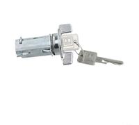 URPIZY Ignition Starter Switch Lock Cylinder with Keys, Direct Replacement for Chevy, for Buick, for Cadillac, GMC, Oldsmobile, Pontiac 1970-78 Models, Black