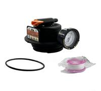 URPIZY Manual Air Release Valve Assembly 2420MAR2 for Pro-Gro-DE Grid and for Swim Clear Cartridge Pool Filter, Plastic Safety Relief Part