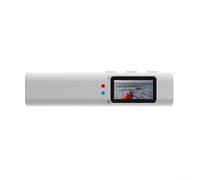 URPIZY Portable HD Action Cam Providing for STUNNING Imagery at Up to 2 7K Resolution with a Conveniently Compact Design Suitable for Travel (White)
