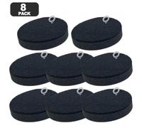 URPIZY Replacement HEPA Filter For Bissell 4245 PowerClean and FurFinder Cordless Vacuum, Traps Dust and Pet Hair, 8-Pack Black