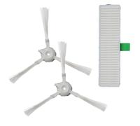 URPIZY Replacement Side Brush and High Efficiency Filter Kit for ZR740003 Fits For Rowenta Explorer 60 RR7427 RR7447 RG7447 RG7455 RG7455WH