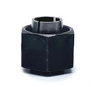 URPIZY Router Chuck Collet and Nut Replacement Set for DW621 DW616 DW618 for Bosch 1613 1617 1618 1619 Series 1/2 1/4 12mm(6.35MM)