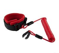 URPIZY Safety Tether Lanyard Kill Stop Switch Connector Lanyard Cord Start Stop Kill Switch Safety Lanyard Band Tether For Kawasaki for Jet Ski JT900 JT1100