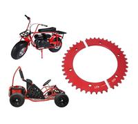 URPIZY Split Sprocket 212cc, 420 42-Tooth Rear Drive Wheel, for Red Anodized Aluminum, Direct for Replacement for Mini for Bike and Go-Kart
