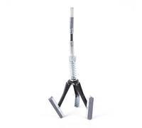 URPIZY Steel 3-Claw Engine Cylinder Hone Tool, 18-63mm (3/4") / 32-88mm (2") / 51-177mm (3") / 57-177mm (4") Inner Diameter Grinder for Cars, Trucks, Buses, Tractors, Silver+Black