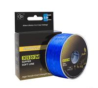 URPIZY Super Strong Monofilament Nylon Fishing Line 350M Carp Sea Rock Lure Boat Taiwan Competitive Fishing 12LB-20LB (BLUE - 350 M - 5)