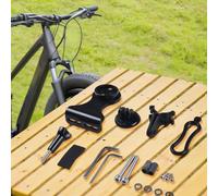 URPIZY This High Strength Bicycle Stem Extension Holds Your GPS Device Securely While You Ride With Confidence (for Garmin)