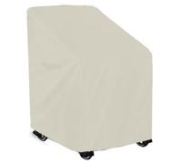 URPIZY Waterproof Rollator Walker Cover Seniors, 210D Oxford Folding Mobility Scooter Protector with Storage Bag, Windproof Dust Rain Shield 66x72x90cm
