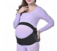 URPLITY Women's Adjustable Maternity Support Belt Waist Back Abdomen Band Belly pregnancy Brace Back Belly Breathable and Comfortable Pregnancy Belt Girdle