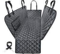 URPOWER Dog Seat Cover, 100% Waterproof Hammock 600D Heavy Duty Scratch Proof Nonslip Durable Soft Pet Back Seat Covers for Cars Trucks and SUVs