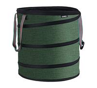 URPRO 80 Litres Ultra Tough Garden bag, 600D Oxford Fabric with Steel Wire, 45 CM Dia. x 50 CM Height, Heavy Duty Ideal for Yard Waste,Gardening, Storage, Camping, Outdoor Harvest activities