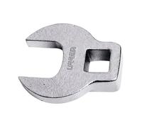 URREA 3/8" Drive Crowfoot Wrench - 17mm Open End Socket Wrench with Drop Forged Construction & Nickel-Chrome Finish - 4917M