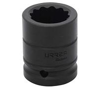 URREA Impact Socket - 1-1/8” 12-Point Socket with 3/4" Drive & Black Oxide Coating - 7518T