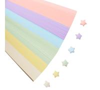 URROMA 2160 Pcs Star Paper Strips, 6 Colors Origami Stars Paper Strips Crafts Folding Lucky Strips for Crafts Folding School Teaching DIY Arts Projects Crafting Supplies