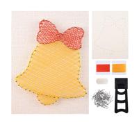 URROMA String Art Kit for Adults,DIY Christmas Bell Craft Kit 3D Adult Hobby Kits String Art Supplies for Xmas Home Wall Decor Unique Gift