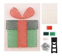 URROMA String Art Kit for Adults,DIY Christmas Craft Kit 3D Adult Hobby Kits String Art Supplies for Christmas Home Wall Decor Unique Gift Box