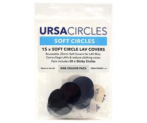URSA 15x Soft Circles + 30x StickiesSingle Colour - Black