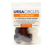 URSA 9x Fur Circles + 30x StickiesMultipack (3x: White, Black & Brown)