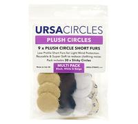 URSA 9x Plush Circles + 30x StickiesMultipack (3x: White, Black, Beige)