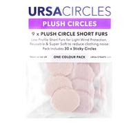 URSA 9x Plush Circles + 30x StickiesSingle Colour - Beige