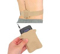 URSA Belt Pouch with Clips - Versatile Rigging for Wireless Transmitters (Beige, Large)