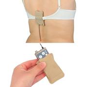 URSA Belt Pouch with Clips - Versatile Rigging for Wireless Transmitters including DJI Mic (Beige, Mini)